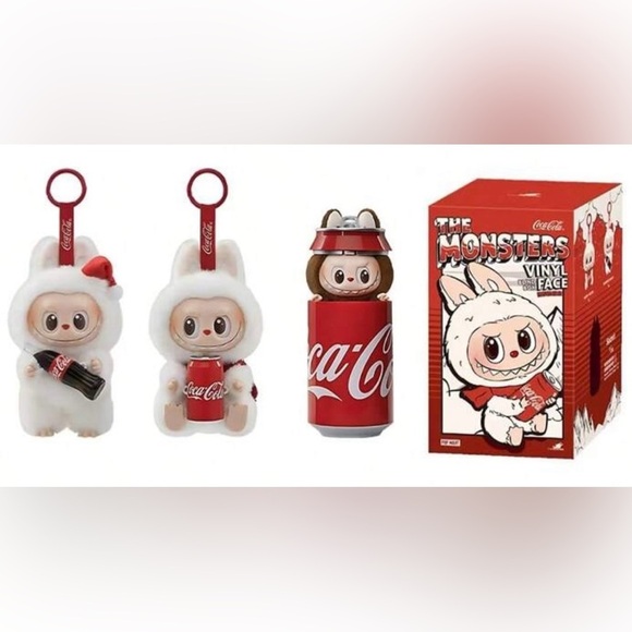 Coca Cola Other - Pop Mart Monsters Coca Cola Labubu Blind Box